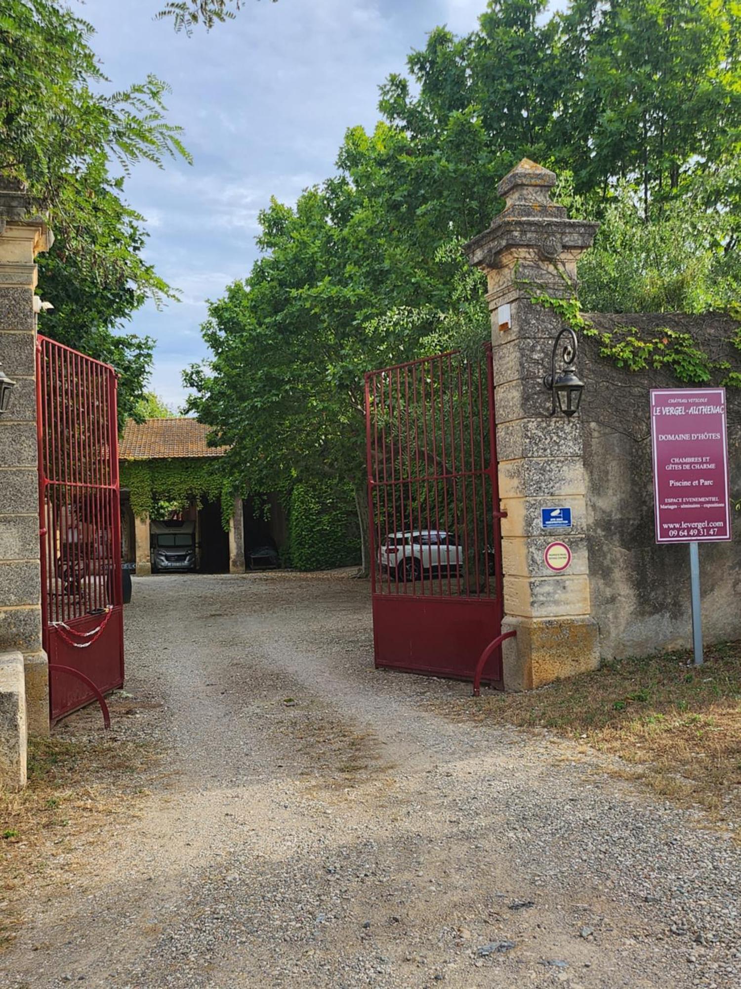Chateau Le Vergel Authenac Ginestas Exteriér fotografie